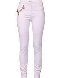 Elisabetta Franchi - Denim Trousers - Lyst