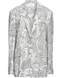 Etro - Paisley-print Single-breasted Blazer - Lyst