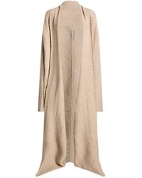 Rick Owens - Sand Cardigan Alpaca Wool, Polyamide, Wool, Elastane - Lyst