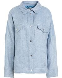 Herno - Sky Jacket Linen, Metallic Fiber, Polyamide - Lyst