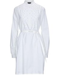 Ermanno Scervino Short Dress - White