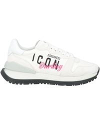 DSquared² - Sneakers Leather, Textile Fibers - Lyst