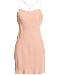 Amiri - Blush Mini Dress Viscose - Lyst