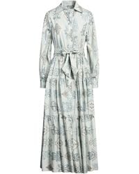 Eleventy - Maxi Dress Cotton - Lyst