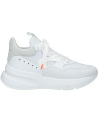 McQueen - Sneakers Soft Leather, Textile Fibers - Lyst