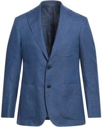 Caruso - Blazer Linen - Lyst