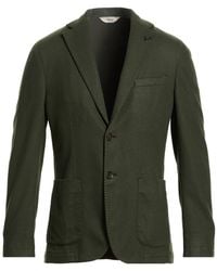 Paoloni - Dark Blazer Virgin Wool, Polyamide, Elastane - Lyst