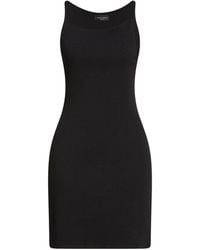 Roberto Collina - Mini Dress Viscose, Polyester - Lyst