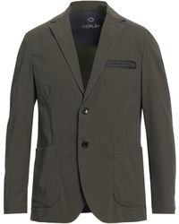 Replay - Blazer Polyamide, Elastane - Lyst