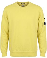 C.P. Company - Lime Sweatshirt Cotton - Lyst
