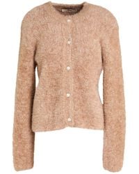 Akep - Camel Cardigan Polyamide - Lyst