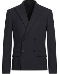 Bikkembergs - Midnight Blazer Wool, Elastane - Lyst