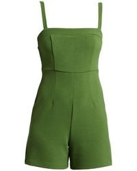 Compagnia Italiana - Playsuit Polyester, Viscose, Elastic Fibres - Lyst