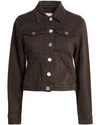 Pinko - Denim Outerwear Cotton, Elastane - Lyst