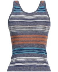 Roberto Collina - Top Linen, Polyester - Lyst
