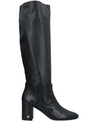 tory burch grey boots