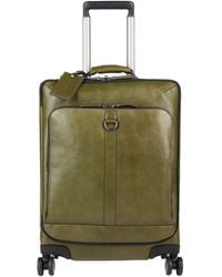 The Bridge - Wheeled Luggage Leather - Lyst