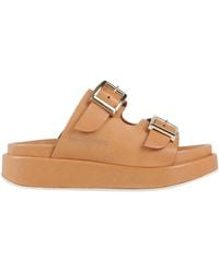 Docksteps - Tan Sandals Leather - Lyst
