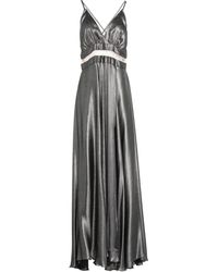 Hanita Long Dress - Gray