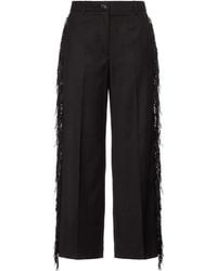 8pm - Pants Polyester, Viscose, Elastane, Acetate - Lyst