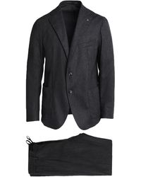 Tagliatore - Lead Suit Virgin Wool, Elastane - Lyst