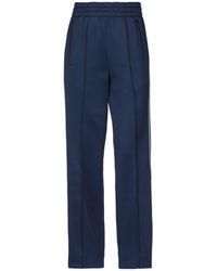 Pantaloni in Cotone di Marc Jacobs in Blu Donna Abbigliamento da Pantaloni casual eleganti e chino da Pantaloni palazzo e alla zuava 