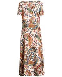 Etro - Midi Dress Polyester, Elastane - Lyst