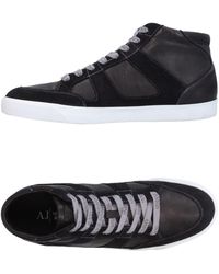 Armani Jeans Sneakers Alte Blu | Sneakers Alte Uomo 100% Vitell0 | Lalilina