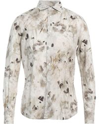 Glanshirt - Ivory Shirt Linen, Cotton - Lyst