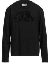 MM6 by Maison Martin Margiela - T-Shirt Cotton, Elastane - Lyst