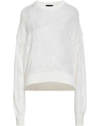 Roberto Collina - Ivory Sweater Cotton, Nylon - Lyst