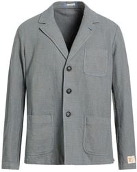 Massimo Alba - Sky Blazer Cotton, Linen - Lyst