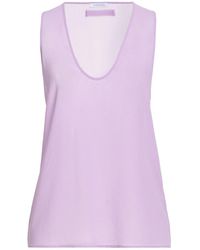 Patrizia Pepe - Lilac Top Polyester, Viscose - Lyst