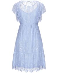 LE COEUR TWINSET Short Dress - Blue