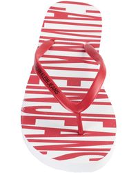 Calvin Klein Sandalias de dedo - Rojo