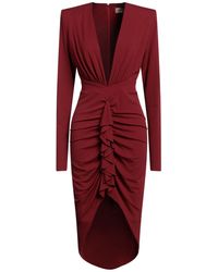 Alexandre Vauthier - Midi-Kleid - Lyst
