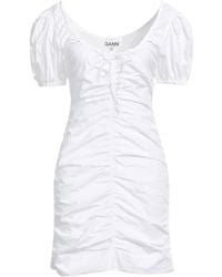 Ganni - Mini Dress - Lyst