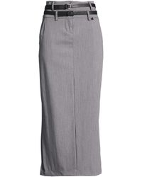 Dixie - Midi Skirt Polyester, Viscose, Wool, Elastane - Lyst
