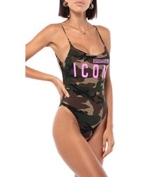 DSquared² One-piece Swimsuit - Green