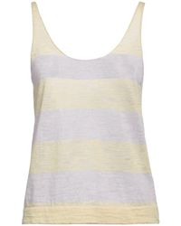 Roberto Collina - Lilac Top Linen, Polyester - Lyst
