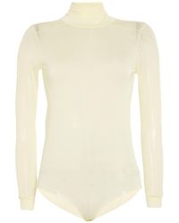 Maison Margiela - Bodysuit Viscose - Lyst