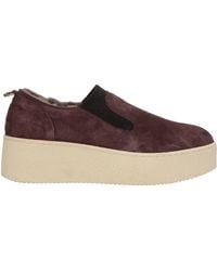 Agnona - Sneakers Leather, Textile Fibers - Lyst