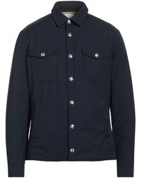 Eleventy - Jacket Wool, Polyamide, Sheepskin - Lyst