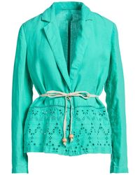 120% Lino - Blazer - Lyst