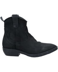Lea-Gu Ankle Boots - Black