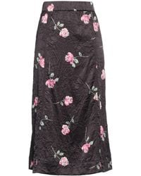 Ganni - Midi Skirt - Lyst