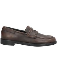 3Juin - Dark Loafers Leather - Lyst