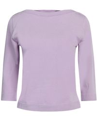 Roberto Collina - Lilac Sweater Viscose, Polyester - Lyst