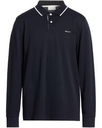 GANT - Midnight Polo Shirt Cotton, Polyester - Lyst