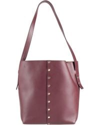 Fabiana Filippi - Burgundy Handbag Leather - Lyst